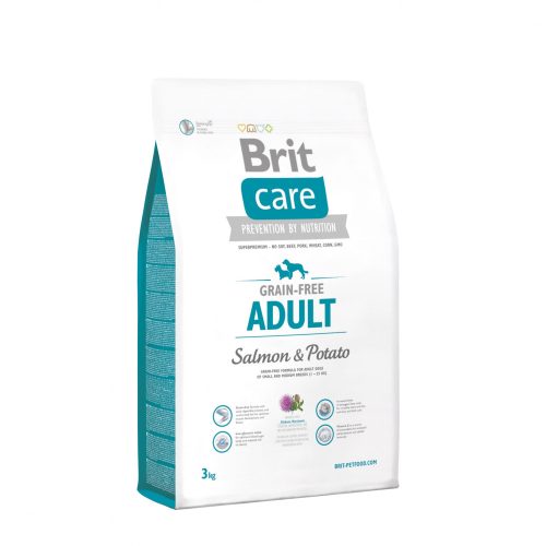 Brit Care Grain Free Adult Salmon&Potato 3kg