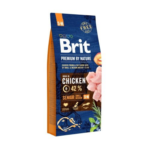 Brit Premium by Nature Senior Small Medium Breed 15kg