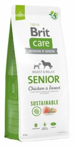 Brit Care Sustainable Senior Chicken & Insect 12 kg