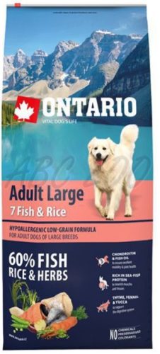 Ontario Adult Large Fish & Rice 12kg