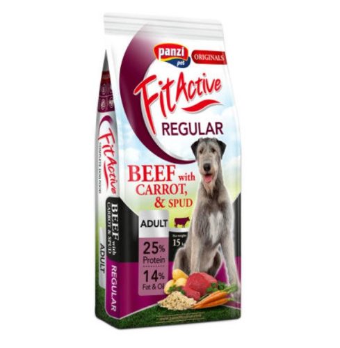 Panzi FitActive Regular Beef Adult szárazeledel 15kg