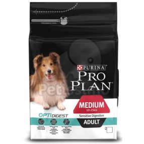   PRO PLAN Medium Adult Sensitive Digestion bárányban gazdag száraz kutyaeledel 3kg